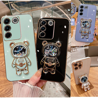 เคสโทรศัพท์มือถือ พร้อมที่ตั้งวาง สําหรับ vivo v27e v27 5g v27 pro V20 V20 se V20 pro V21 V21e V23 V23e