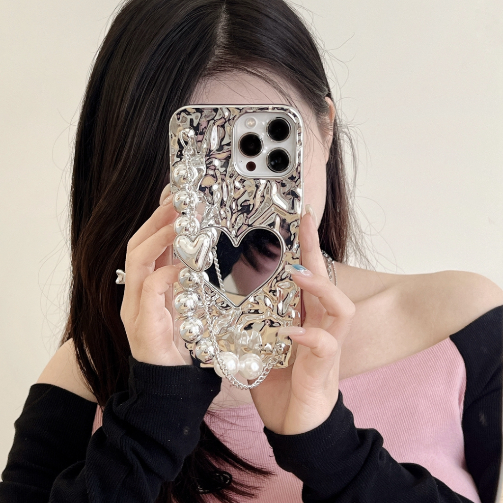 ระลอกน้ํารักเข็มขัดโซ่เคสโทรศัพท์สําหรับIphone17 16 15promax 1514 14 PRO 14 PRO MAX 11 12 promax 13 Pro Max xsmax xr x 7 8 PLUSเคสโทรศัพท์แบบนุ่ม