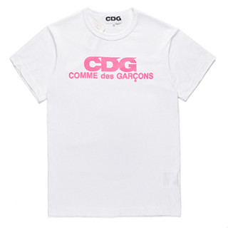 ใหม่ play comme des garcons CDG แฟชั่นเสื้อยืดแขนสั้นลำลองสำหรับบุรุษและสตรีใหม่ผ้าฝ้ายแท้