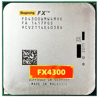 ซ็อกเก็ตโปรเซสเซอร์ CPU YZX FX Series FX4300 FX 4300 FD4300 FD4300WMW4MHK 3.8GHz 95W AM3+