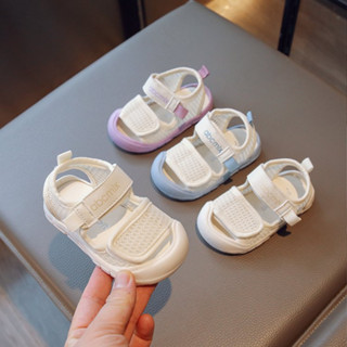 พร้อมส่ง รองเท้าแตะ แฟชั่นเรียบง่าย สําหรับเด็กผู้ชาย และเด็กผู้หญิง