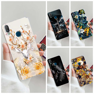 สําหรับ VIVO Y11 (2019) ป้องกันกล้อง กันกระแทก ฝาหลัง TPU นิ่ม เคสเจลลี่ใส