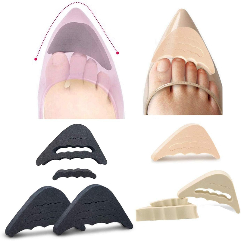 [Optimize] แผ่นเสริมรองเท้าส้นสูง 1 คู่ / แผ่นเสริมรองเท้าส้นสูง ฟิลเลอร์ด้านหน้า / แผ่นกันปวดรองเท้าส้นสูง สําหรับผู้หญิง / แผ่นเสริมรองเท้า ฟิลเลอร์