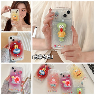 เคสโทรศัพท์มือถือ TPU นิ่ม ปิดด้านหลัง ลายการ์ตูน Spongebob Patrick Star Krabs Gary Octopus น่ารัก สําหรับ VIVO Y15S Y15a Y01 Y75 T1 Y55 V25 V25E S15 Pro V25 Pro Y02S Y16 Y35 Y22 Y22S