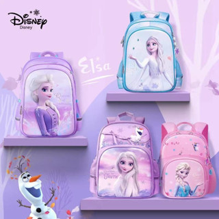 Disney กระเป๋านักเรียนอนุบาลกระเป๋าเป้สะพายหลังสตรีน้ำหนักเบา Aisha Princess School Bag กระเป๋าเป้เด็กน่ารัก