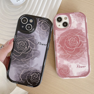 เคส OPPO a78 a77 a77s a17 a17k a57 2022 Reno8z Reno8 Reno7z Reno7 A15 A96 A12 A9 2020 a96 A76 A55 A74 A5S A3S A15s A94 A16 A53 A9 A5 2020 A54 A7 A31 A92 A33 A36 Reno4 Reno5 Reno6 Reno6z กุหลาบคู่ฤดูร้อน เคส OPPO เคสโทรศัพท์มือถือ