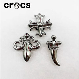 2023-ใหม่ -Metal /Chrome Hearts /crocs jibbitz Charms /Slippers / high quality / jibbitz Set /crocs jibbitz /Birthdaypresent