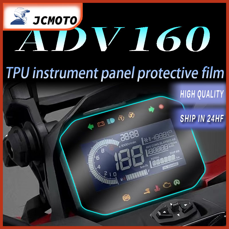 สติกเกอร์ไฮดรอลิค TPU ใส ป้องกันใบหน้า สําหรับ Honda ADV 160