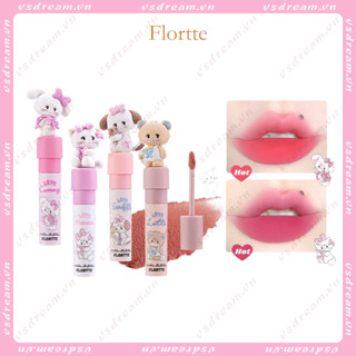 Flortte MIKKO ลิปสติก ลิปครีม โคลน เนื้อบางเบา ติดทนนาน