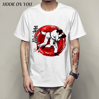 เสื้อยืดแขนสั้น พิมพ์ลาย Taekwondo Shaolin Kung Fu Karate Bushido Judo Martial Arts สําหรับผู้ชาย และผู้หญิง