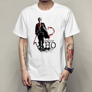 เสื้อยืดคอกลม แขนสั้น พิมพ์ลาย doctor Mystery doctor WHO แฟชั่นสไตล์ยุโรป และอเมริกา สําหรับผู้ชาย และผู้หญิง