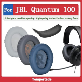 ฟองน้ําครอบหูฟัง อุปกรณ์เสริม แบบเปลี่ยน สําหรับ JBL Quantum 100 Q100 Q200 Q300