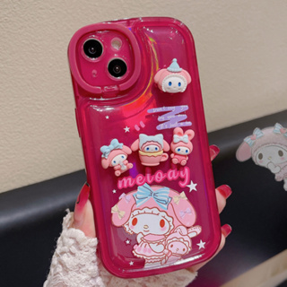 เคสโทรศัพท์มือถือ ลายการ์ตูนเมโลดี้ สําหรับ iPhone 14ProMax 13 iPhone11 12 ProMax