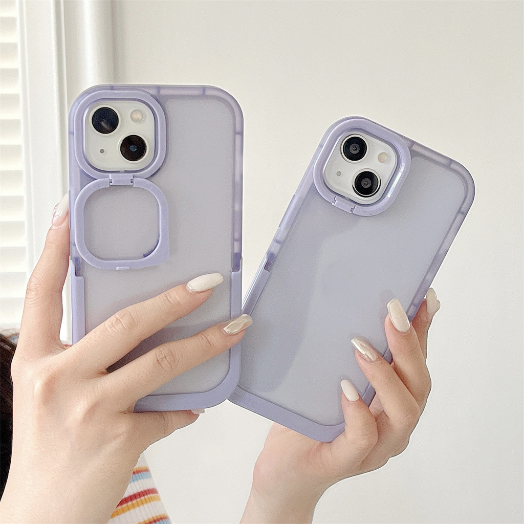 เคสโทรศัพท์มือถือ TPU แบบนิ่ม มีป็อบอัพ สําหรับ iphone 15 Pro Max 14 Pro Max 13 Pro Max 12 Pro Max