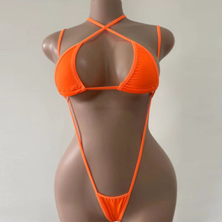 【HODRD】Women Bikini Bra G-string Set Thong Sexy Lingerie Swimwear Underwear Swimsuit【Fashion】