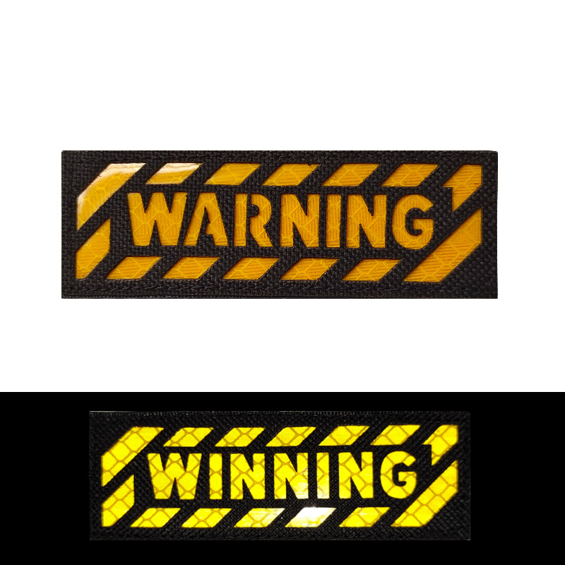 แผ่นสะท้อนแสง อินฟราเรด รูปแถบยาว ขนาด 9x3 ซม. สําหรับตกแต่งเสื้อผ้า