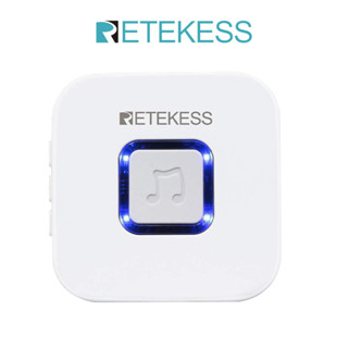 Retekess TH003 ปุ่มกดรับสาย ระบบเตือนภัย ไร้สาย ควบคุมระดับเสียง 4 ระดับ ตัวรับสัญญาณเตือน 3 ปุ่ม สําหรับผู้สูงอายุ