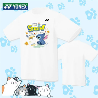 Yonex เสื้อกีฬาแบดมินตัน แขนสั้น ระบายอากาศ แห้งเร็ว ดูดซับเหงื่อ สําหรับผู้ชาย และผู้หญิง