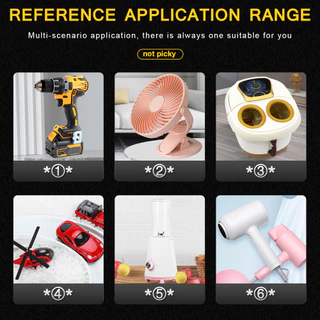 Rs550 มอเตอร์ DC 10.8V/12V/14.4V/2.8V/18V/21V/25V พร้อม 9/11/12/14 ฟันเกียร์สําหรับสว่านไฟฟ้า/ไขควง