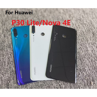 ใหม่ เคสแบตเตอรี่ 48MP 24MP พร้อมโลโก้ และกาว อะไหล่เปลี่ยน สําหรับ Huawei P30 Lite Nova 4E