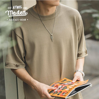 เสื้อยืด ผ้าลินินถัก ลาย Maden