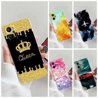 เคสโทรศัพท์มือถือ TPU นิ่ม แบบใส กันกระแทก สําหรับ OPPO A96 4G A96 A 96