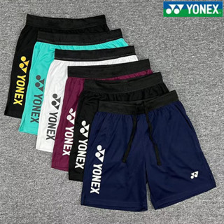 Yonex กางเกงขาสั้น ระบายอากาศ แห้งเร็ว เหมาะกับการวิ่ง เล่นกีฬา วอลเลย์บอล เทนนิส แบดมินตัน แฟชั่นฤดูร้อน สําหรับเด็กผู้ชาย และเด็กผู้หญิง