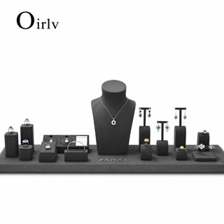 Oirlv ถาดหุ่นโชว์เครื่องประดับ สร้อยคอ พร็อพถ่ายรูป TT195 TT196 TT197
