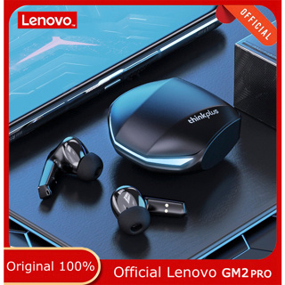 ชุดหูฟังบลูทูธไร้สาย Lenovo GM2 Pro 5.3 ดีเลย์ต่ํา HD โหมดคู่ พร้อมไมโครโฟน เข้ากันได้กับ ios Android