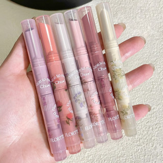 Flortte First Kiss Love Stick ลิปสติกเจลลี่ ลิปสติก ดอกไม้ โลเลีย ซีรีส์จูบแรก แท่งเจลลี่ ลิปสติกปากกา