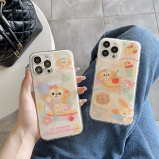 เคสโทรศัพท์มือถือ PC แข็ง ลายการ์ตูนหมีสีเหลืองน่ารัก สําหรับ iPhone 14 Pro max case 13 Pro max 12 Pro max 14 Pro 13 Pro 12 Pro 11 12 13 14 case