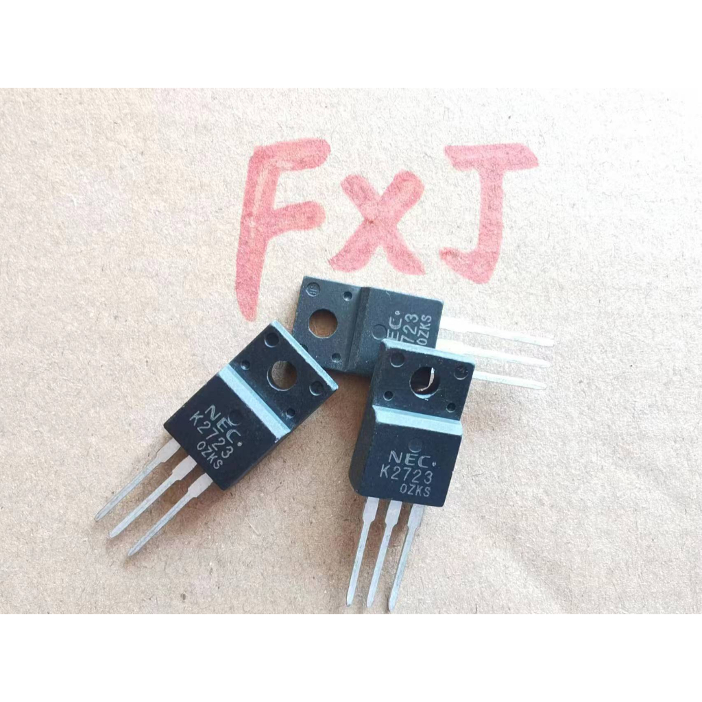 (((10 ชิ้น) 2SK2723 Field Effect Tube K2723 ใหม่เอี่ยมคลังสินค้าพร้อม TO-220F 60V 25A