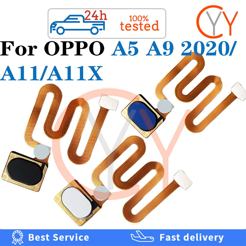 เครื่องสแกนลายนิ้วมือ สําหรับ Oppo A5 2020 CPH1931 A9 2020 CPH1937 A11 A11X