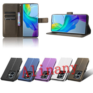 Vivo Y36 เคส PU Leather Case เคสโทรศัพท์ Stand Wallet Casing VivoY36 เคสมือถือ Cover