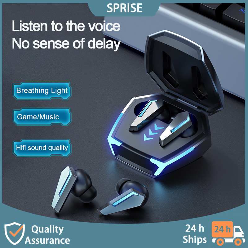 Sprise M10 ชุดหูฟังบลูทูธไร้สาย TWS ตัดเสียงรบกวน พร้อมไมโครโฟน