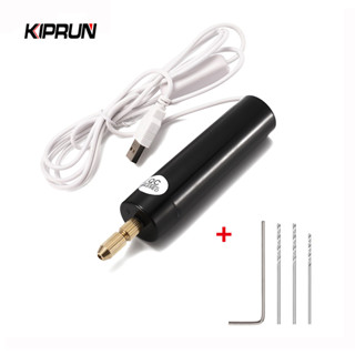 Kiprun เครื่องเจียรไฟฟ้า ขนาดเล็ก 5V ชาร์จ USB สําหรับขัดเครื่องประดับ งานฝีมือ