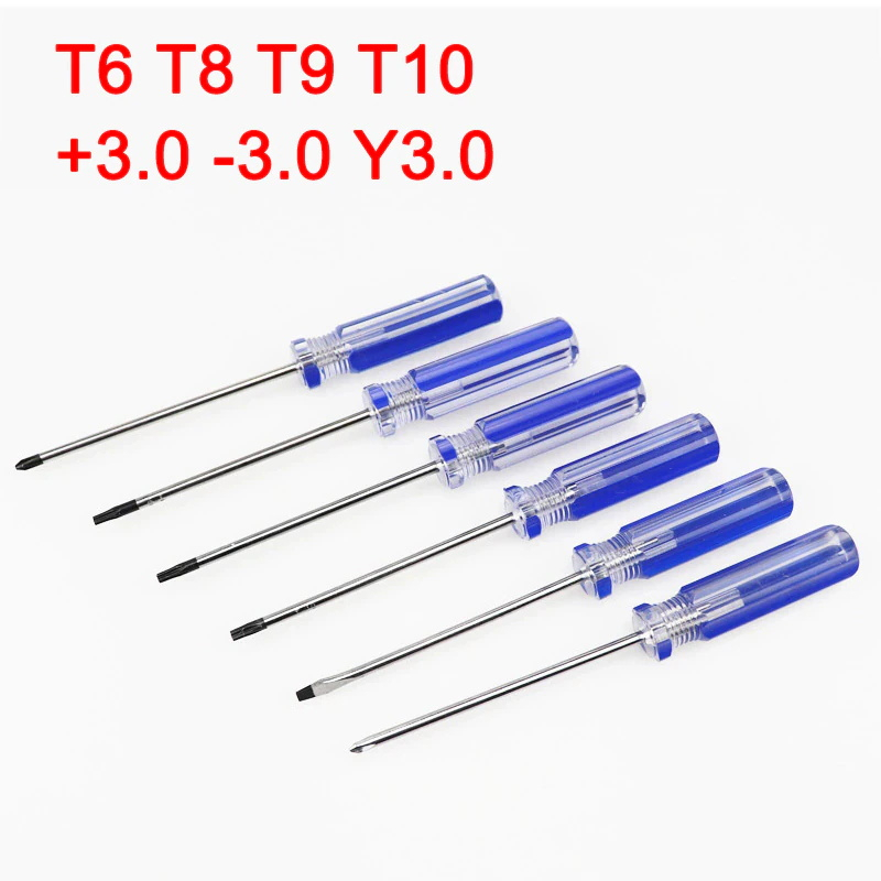 T6 T8 T9 T10 3 มม.Precision ไขควงแม่เหล็กนาฬิกาซ่อมเครื่องมือ Slotted Phillips ไขควงบางซ่อมเครื่องมือมือ