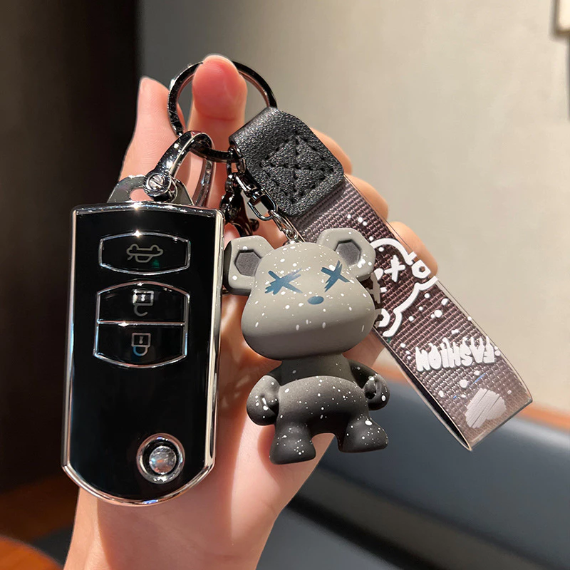 เคสกุญแจรีโมทรถยนต์ tpu สําหรับ mazda 2 3 5 6 rx8 mx5 cx3 cx5 cx7