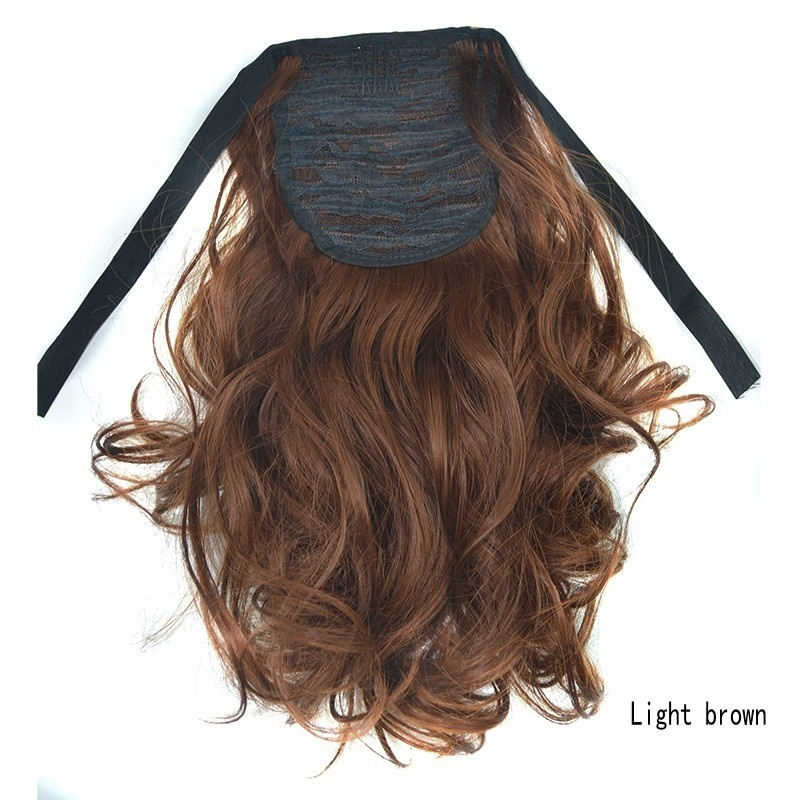 แฮร์พีชหางม้า ผมสังเคราะห์ แบบสั้น แบบหยิก สําหรับเด็ก - รูปที่ 6