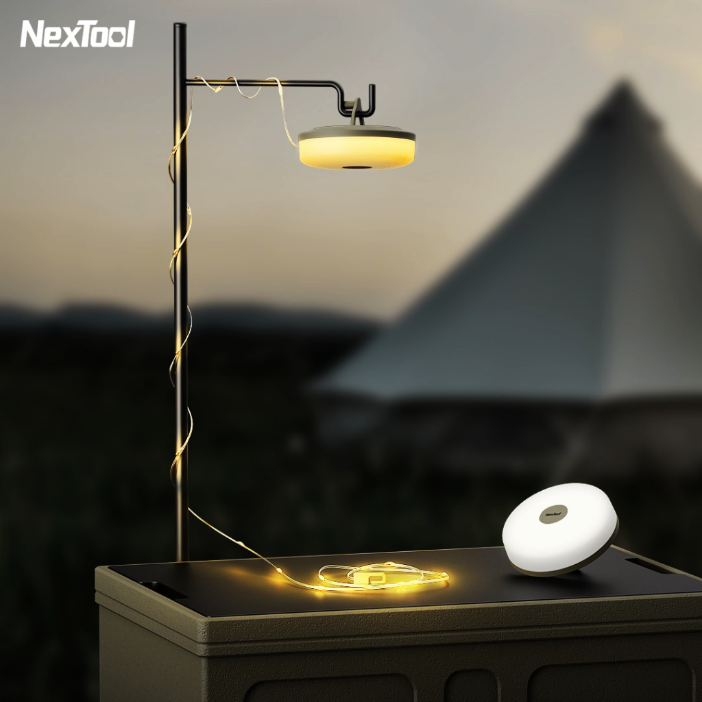 Nextool Star River โคมไฟตั้งแคมป์กลางแจ้ง ระยะไกลพิเศษ โคมไฟฉุกเฉิน โคมไฟแขวน ตั้งแคมป์ ม้าไฟบรรยากา
