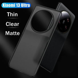 Ultra-thin Case for Xiaomi 13Ultra / 13Pro / 13 Ultra Pro Matte Clear Transparent Phone Cover on Xiomi 13u Protective Cases Capa