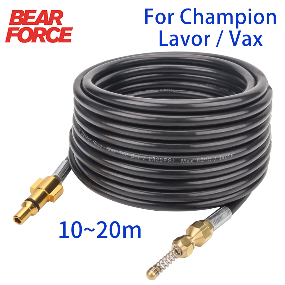Bear FORCE ท่อระบายน้ําแรงดันสูง 10~20 เมตร สําหรับทําความสะอาดท่อระบายน้ํา