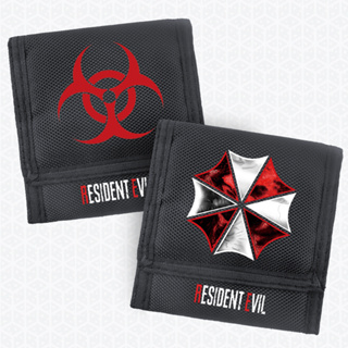 กระเป๋าสตางค์ กระเป๋าใส่บัตรเครดิต ลายการ์ตูน Resident Evil สร้างสรรค์ ของขวัญ สําหรับเด็กนักเรียน