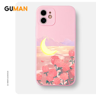 Guman เคสไอโฟน เคสซิลิโคนนุ่มกันกระแทกน่ารักตลก เคสโทรศัพท์ Compatible for iPhone 14 13 12 11 Pro Max SE 2020 X XR XS 8 7 6 6S Plus พลัส XYB1812