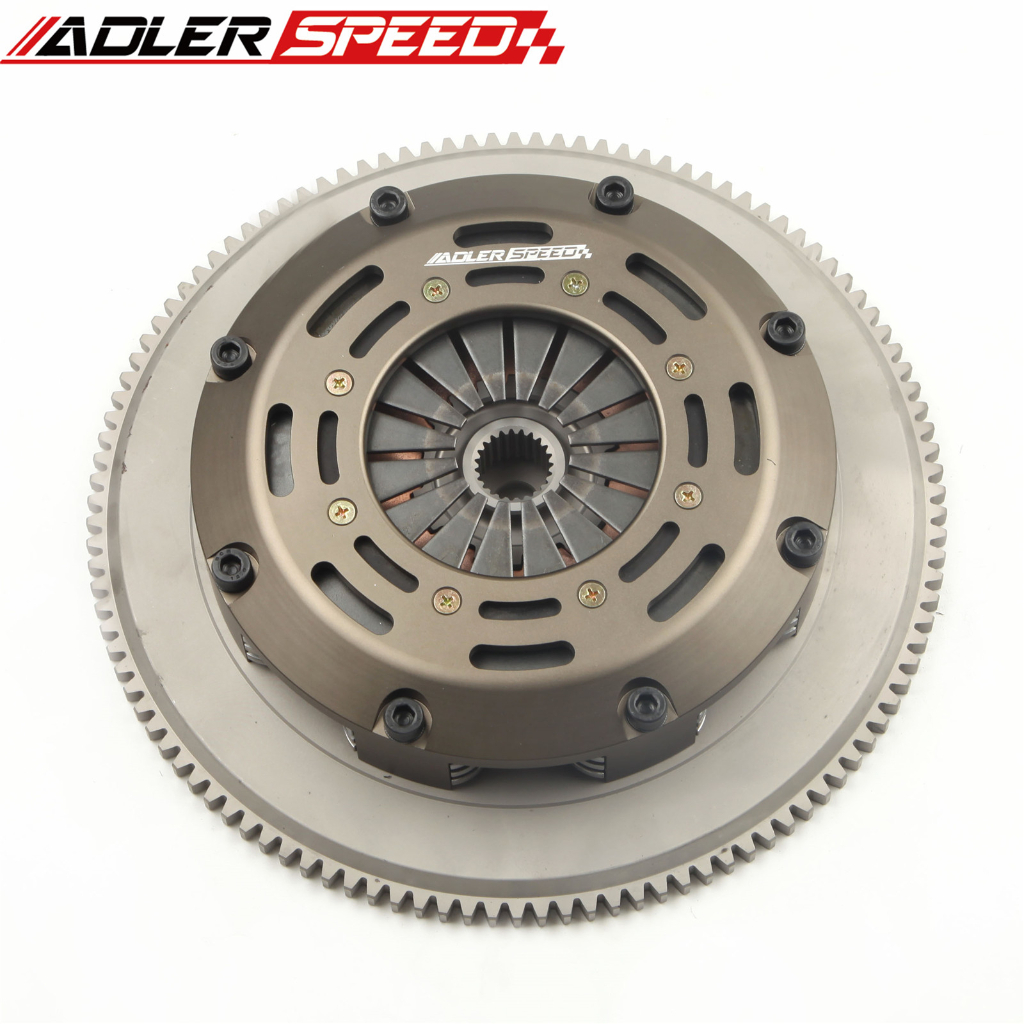 ADLERSPEED Racing Clutch Triple Disc Kit สําหรับ Mitsubishi Lancer Evolution 4 5 6 7 8 9
