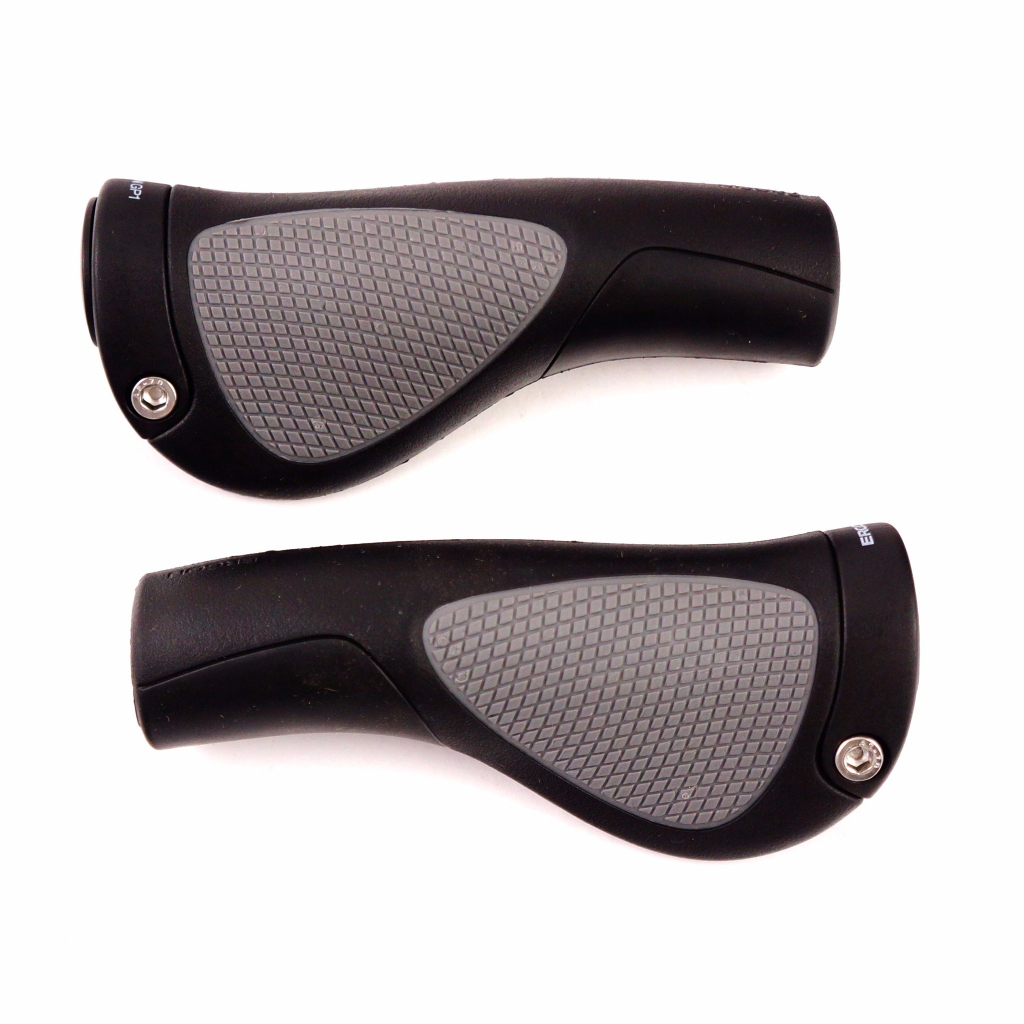 Ergon GP1-L/-S ถุงมือแฮนด์มือจับ ขนาดเล็ก สําหรับรถจักรยานเสือภูเขา MTB