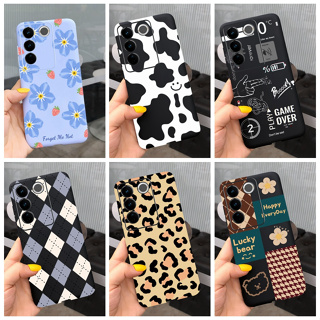 เคสโทรศัพท์มือถือ ซิลิโคนนุ่ม TPU พิมพ์ลายเจลลี่น่ารัก สําหรับ Vivo V27 (V2231) V27 Pro (V2230) V27e (V2237) 2023