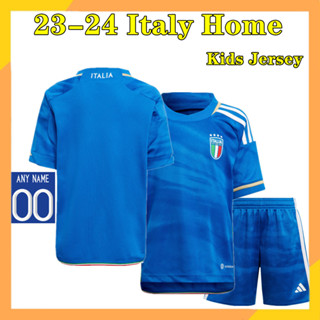 Italy เสื้ออิตาลี เสื้อเด็ก เสื้อฟุตบอล Home เสื้อบอล 23-24 2-13 ปี