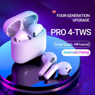 Tws inpods pro4 หูฟังบลูทูธไร้สาย 5.0 สําหรับ android และ xiaomi