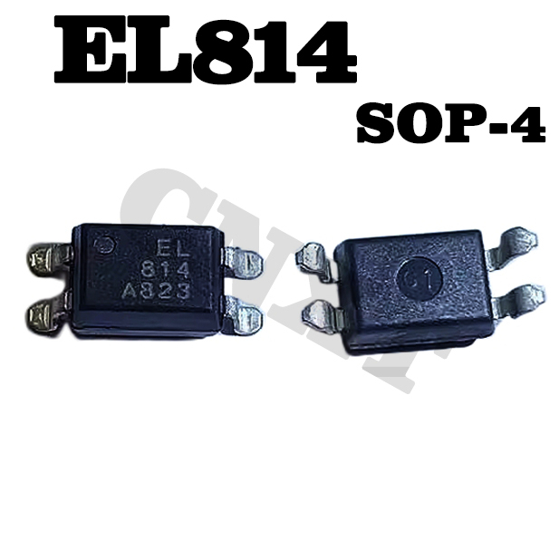 10 ชิ้น / ล็อต EL814 EL814A FOD814 PC814 LTV-814 PC814A SOP-4 Smd EL814AS1 Optocoupler ความเร็วสูง O